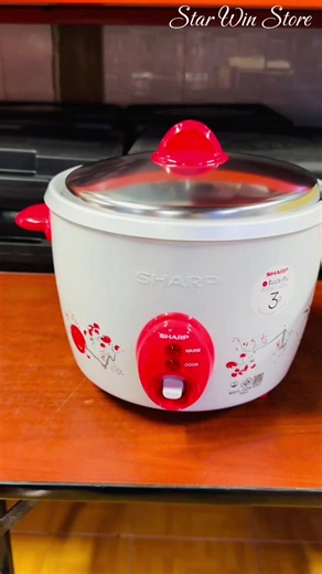 Sharp Rice Cooker (KSH-D18)(1.8L)(4လုံးချက်) - 215,000 ks ရောင်းဈေး ❤️ #starwinstore #09791829972 #တောင်ဥက္ကလာပမြို့နယ် #အိမ်ရောက်ငွေချေရ #ထမင်းပေါင်းအိုး