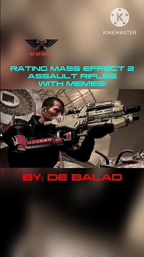Rating Mass Effect 2 Assault Rifles with memes #masseffect #gaming #memes #shorts #masseffect2 #guns