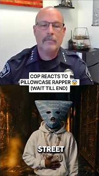 COP REACTS TO PILLOWCASE RAPPER #PILLOWCASERAPPER #BHOODS #rap #hiphop #freestyle #police #freestyle