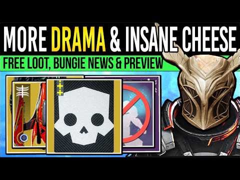 Destiny 2: STREAMER OUTRAGE & HILARIOUS EXPLOIT! Always DRAMA, Free Loot, D2 Patience, Server Slam