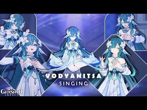 Vodyanitsa's Singing Is So Good! 🎵 | Vodyanitsa's Songs | Genshin Impact 7.0