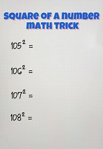40K views · 1.4K reactions | Square of a Number | 3-Minute Math Tricks  | Prof D | Facebook