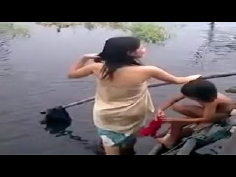 ngintip orang mandi disungai HOT, TRADISI SYAWALAN DI TEMPUR 2017