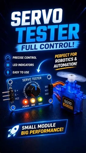 servo motor tester/ servo motor controller #shorts #arduino #servo