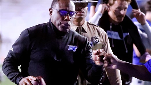 How would you grade MTSU coach Derek Mason's performance for the 2025 season?