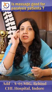 "Is massage good for paralysis patients? Yes! 👐 Massage improves blood circulation, reduces stiffness, relaxes muscles, and supports recovery. But remember—it should always be done under expert guidance. Care consistency = progress. 💪✨ About By Dr. Neha Arora Verma" For More Information - www.drnehaarora.com Or Call Us - 9827079888 And Visit Hospital Address - A-65 MIG, Behind CHL Hospital Indore Follow More Updates - @drnehaaroraverma #ShreeNamohWellness #DrNehaAroraverma #ParalysisRecovery #
