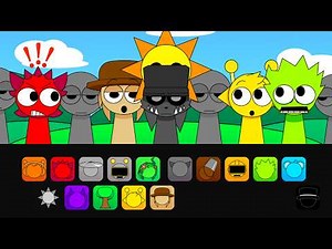 Incredibox Sprunki Pyramixed, with NEW Bonus Characters