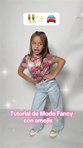 Tutorial de Modo Fancy con emojis para que sea más fácil de aprender 😁 #littlemapa #trend #baile