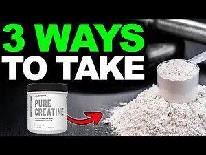 How To Take Pure Creatine Powder (3 BEST WAYS FOR MAX GAINS)