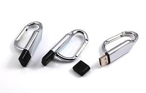 [Hot Item] Hook M Style Carabiner Metal Custom USB Flash Drive
