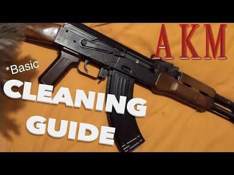 Tokyo Marui AKM GBBR Basic Cleaning and Maintenance Guide (Airsoft)