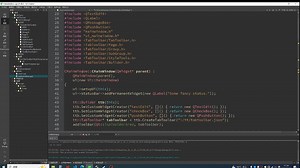 QT C  快速开发自定义工具栏