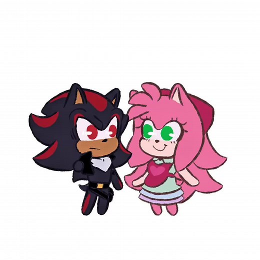 Shadow The Hedgehog and Amy Rose: A Unique Love Story