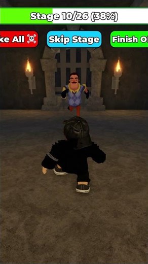 Roblox - HELLO NEIGHBOR VS FAST FREDBEAR PRISON RUN P3 Chase and JUMPSCARE