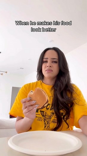 3.2M views · 140K reactions | I finally did what we were all thinking #chefhusband #chef #cooking #couples #reactions | Kristy Sarah | Facebook