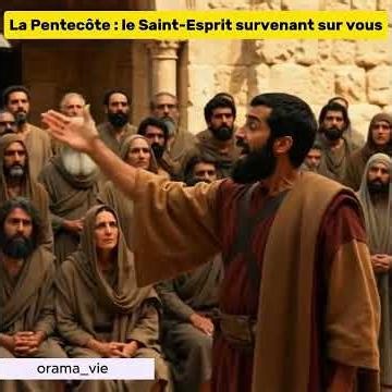 La Pentecote : le Saint-Esprit #pentecote #jesus #chretien #eglise #saintesprit #bible