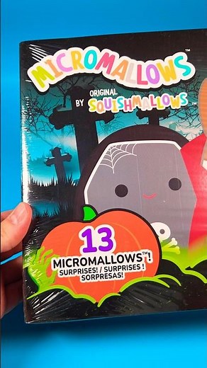 Squishmallows Halloween Countdown 🎃 Cute Mystery Mini Plushies 🎧 ASMR Toy Unboxing & Review #toys