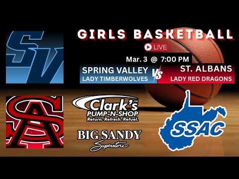 Girls Basketball - St. Albans @ Spring Valley