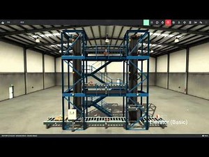 Elevator (Basic) - FACTORY I/O Scene