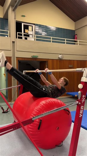 Gymnastics Skills on Horizontal Bar Training