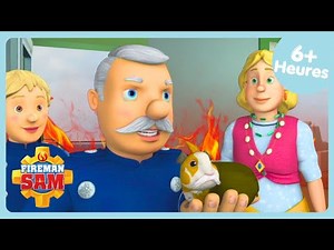 Le Grand Sauvetage du Cochon d’Inde ! 😲🔥 | Compilation d'Épisodes Complets de Sam le Pompier