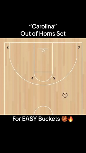 Carolina Horns Set for Easy Basketball Layups