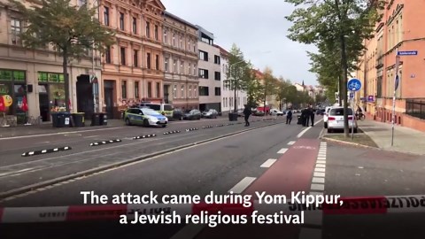 Germany synagogue shooting: round up