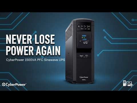 CyberPower CP1500PFCLCD Review – 1000W UPS Worth It?
