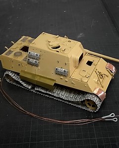 912K views · 6.9K reactions | Destroyed Jagdtiger Chipping with Micro Sol | DIY & Crafts | Facebook