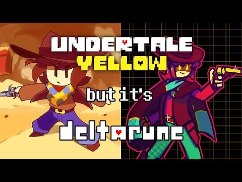 Turning Undertale Yellow Characters Into Deltarune Characters | Redesign and Speedpaint