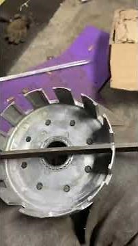 Grooves on 2 stroke clutch basket. EASY FIX!
