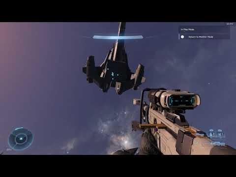 Drop Pod Experiment in Halo Infinite Forge