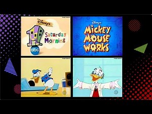 Retro 1999 - Mickey Mouse Works - ABC 1 Saturday Morning - TV History