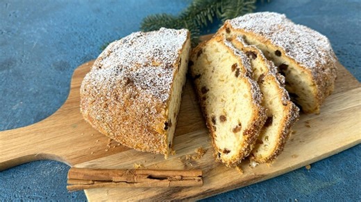 Rezept: Quarkstollen