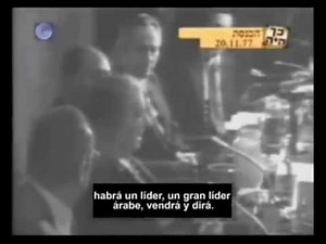 Golda Meir con Anwar Sadat