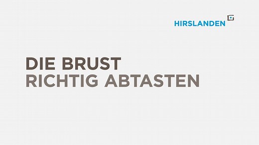 Einmal pro Monat sollte jede Frau ihre Brüste selber abtasten. Es ist die einfachste Methode, um Veränderungen der Brust zu erkennen. Bei allfälligen Veränderungen wird eine Kontrolle durch den behandelnden Gynäkologen empfohlen. Mehr Informationen zum Krankheitsbild Brustkrebs: https://hir.si/2zCZEbw | Hirslanden