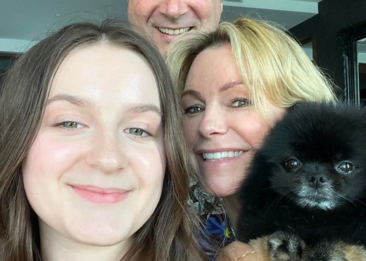 Bouleversante, la fille de Caroline Néron émeut tout le Québec