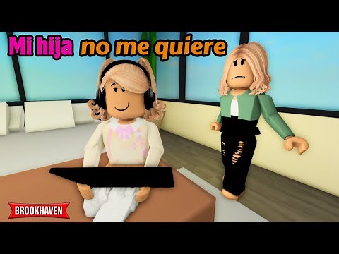 MI HIJA NO ME QUIERE | Roblox Brookhaven rp | Mini Pelicula - Historia de Roblox