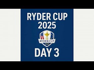 2025 Ryder Cup: Day 3 - BBC Radio 5 Live commentary