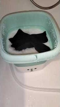 Utilizare mașină de spălat pliabilă/ Using a folding washing machine #washingmachine