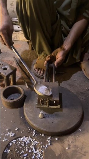 "Making a Grinder Machine Pulley from Aluminium Casting | Die Casting Process" #youtubeshorts #viral