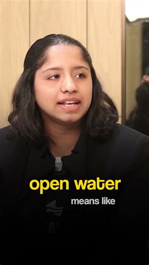 What is open water swimming? #shorts