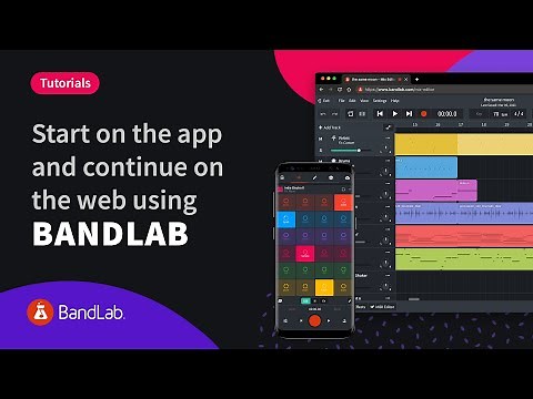 Taking an idea from mobile and finishing in the browser using BandLab