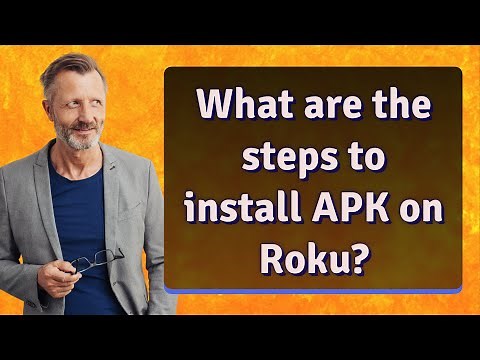 What are the steps to install APK on Roku?