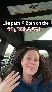 Life path number 9 born on the 9th, 18th & 27th #numerology