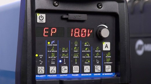 Easily switch between seven different processes, including flux-cored, with the versatile Dynasty® 280 DX Multiprocess welder. | Miller Welders