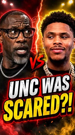 Shannon Sharpe didn't expect this response from Shakur Stevenson 👀