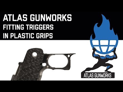 Atlas Gunworks :: Fitting Trigger in Plastic 2011 Grips :: X-Line Triggers