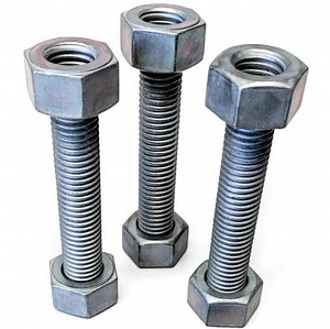 [Hot Item] Nano-Galvanized A193 B7 Stud Bolts and ASTM 2h Heavy Hex Nuts