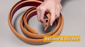 Floor Transition Strip Self Adhesive Vinyl Door Threshold for Doorways Carpet Edging Trim Overlap Edge Reducer for Laminate Floor, Carpet, Tile (Deep Brown Wood Grain, 1/5" to 2/5", 3.3Ft)